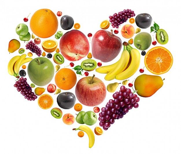 fruit heart